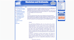 Desktop Screenshot of grosswuchs.de